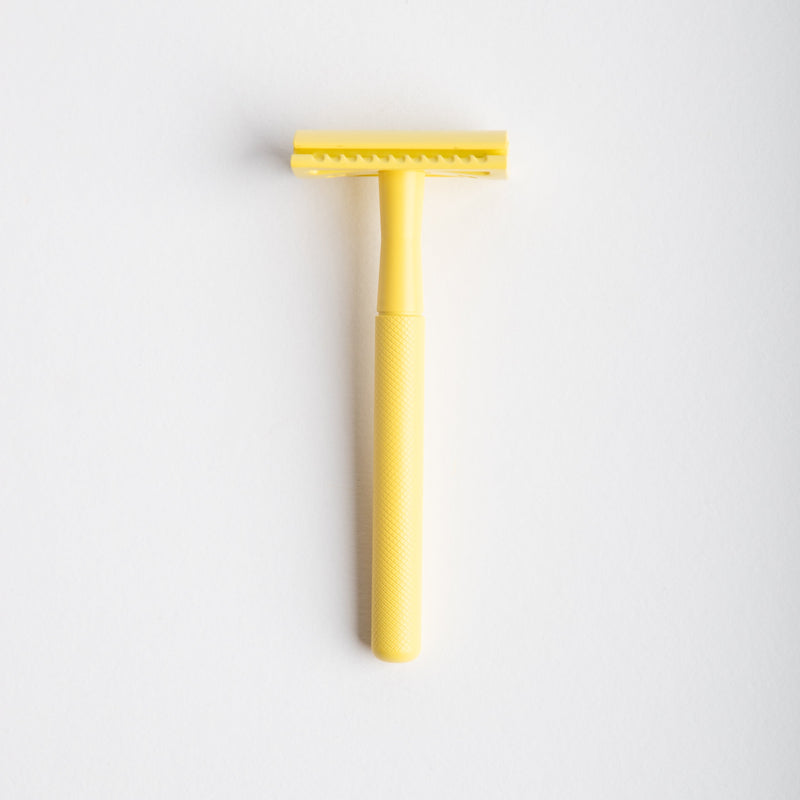 LIMITED EDITION: Yellow Safety Razor