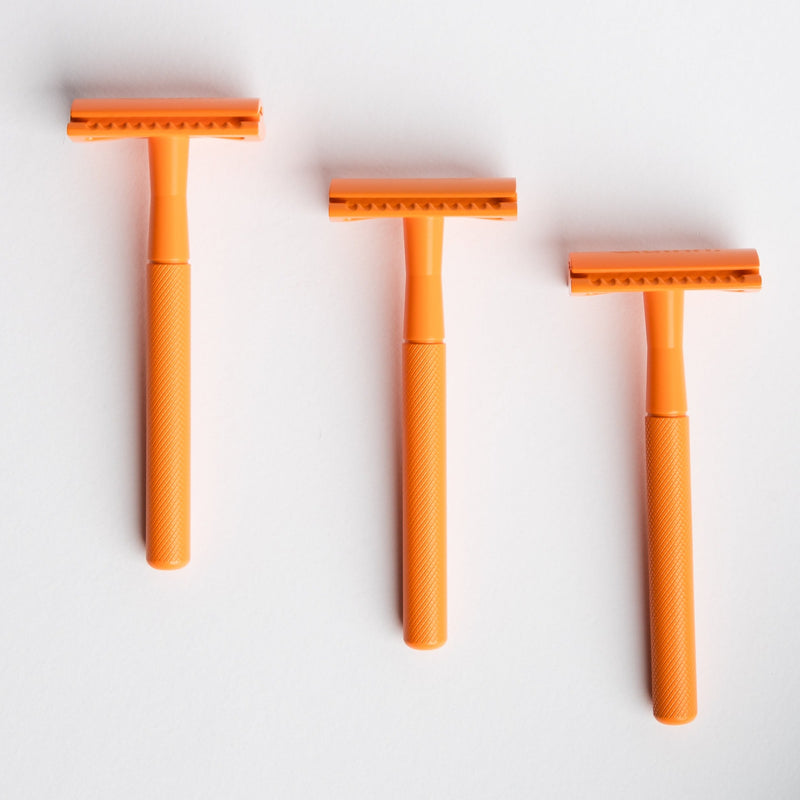 Tangerine Safety Razor