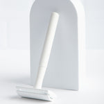 Matte White Safety Razor