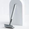 Silver Safety Razor